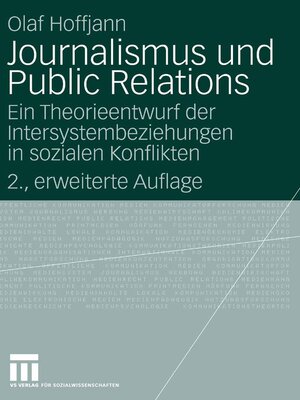 cover image of Journalismus und Public Relations